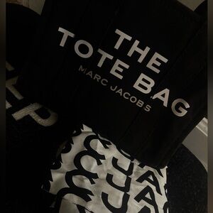 Marc Jacobs Black and White Tote Bag